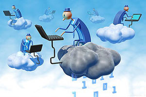 Nas nuvens