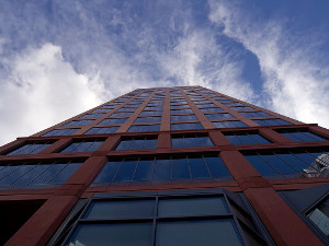 Jon Sullivan, “Clouds and Building”